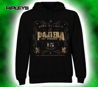 Official PANTERA Hoody/Hoodie PROOF 101 Distressed Logo All Sizes