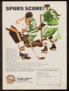1970 Denver Spurs WHL hockey team photo print ad #2