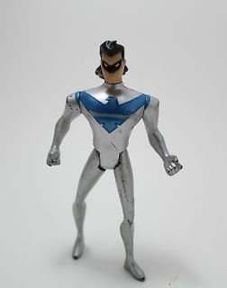 Nightwing Batman Animated Series Silver Costume