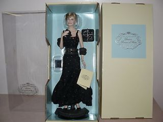 Princess Diana Porcelain Doll, Princess of Sophistication , New Mint