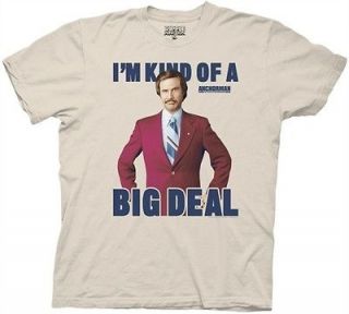Anchorman Im Kind Of a Big Deal Movie Funny Adult Medium T Shirt