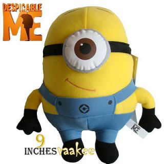 Despicable Me Minions Stewart Plush Toy Stuffed Animal 9 3D Eyes