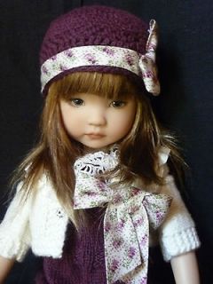 HANDKNITTED OUTFIT LITTLE DARLING DIANNA EFFNER 13 DOLLS BY SOUDANE