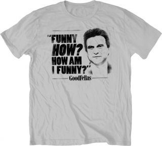 Adult Sizes Goodfellas Funny Pesci Tommy DeVito Movie T shirt tee