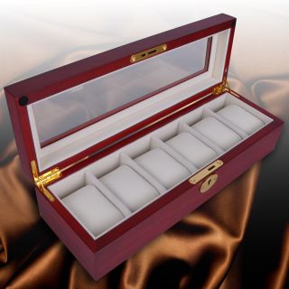 wood watch box in Jewelry Boxes & Organizers