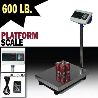 600 LB Digital Floor Platform Shipping Warehouse Postal Weight