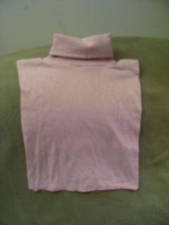 WOMENS TURTLENECK DICKIE BY PARIS ACCESSORIES INC LT ROSE PINK ONE