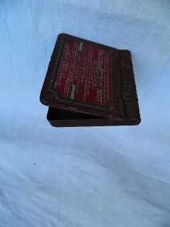 1910 ANTIQUE FRENCH TIN THROAT COUGH DROPS LOZENGES DOCTOR GUYOT