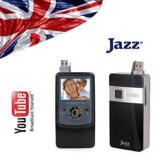 Jazz Flip DV153 Digital Video Camera Camcorder Black Brand New