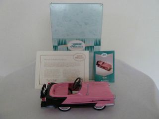 Diecast Kiddie Car Pink 1956 Garton Kidillac New in Box Pedal Car