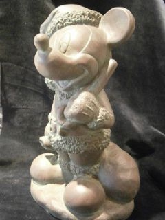 DISNEYS 1997 MICKEY MOUSE GARDEN STATUE The Best Santa for this