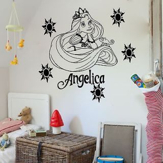 Disney Princess RAPUNZEL TANGLED Wall Sticker Art Decal Mural Vinyl