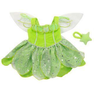 Disney Baby Tinker Bell Fairy Dress up Halloween Costume w/ Wings