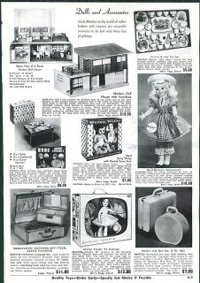 1961 AD Walt Disney Pollyanna Doll Shirley Temple TV Package Betsy