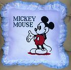 Beds Sofa Rooms~Completed Cross Stitch Disney Mickey Mouse Cushions