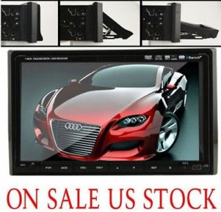 Din 7 In Dash Touch Screen Car Stereo DVD CD VCD  Player Radio