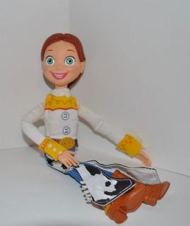 DISNEY Toy Story Jessie pull string doll cowgirl 2002 yodels talks