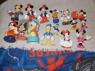 Lot Of 15 Mickey Mouse And Friends Minnie,Donald Duck Figures