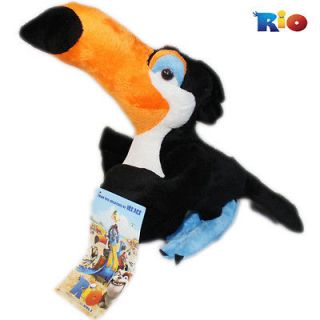 Rio the Movie Figure Plush Toy Rafael Toucan Stuffed Animal Big Nose