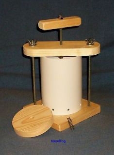 Spring Assisted Cheese Press