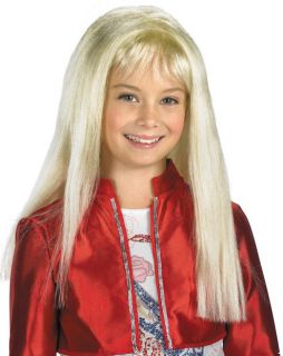 Childs Hannah Montana Blonde Dress Up Costume Wig