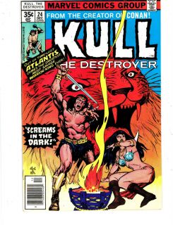 Kull the Destroyer # 24  Don Glut/Ernie Chan  1978  Fi ne Condition