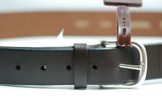 Fossil Morgan Brown Genuine Leather Belt size 42 / 105 NEW NWT