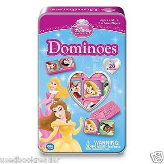 Disney Princess Dominoes Game Tin