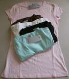 NWT MAC & JAC CREW T SHIRT LONG LENGTH 5 COLORS S, M