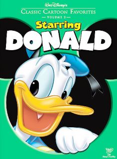 Walt Disneys Classic Cartoon Favorites Starring Donald (DVD, 2005)