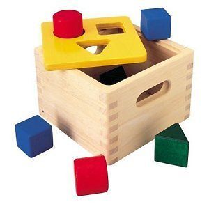Plan Toy Shape Sort Out Preschool Wood Fun Game Child Pretend Play Box