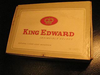 Cigar Box KING EDWARD Invincible Deluxe [Y32d]