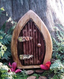 This door opens. Enchanted style Fairy, Gnome Hobbit or Elf door .
