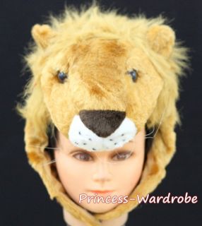 For Halloween Funny Cute Lion King Hat Party Costume For Free Size