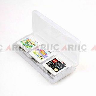 New 6 in 1 game card storage case box for 3DS, DS, DS Lite, DSi, XL