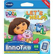 VTECH INNOTAB DORA LETS HELP LEARNING GAME NEW SEALED HARD TO FIND