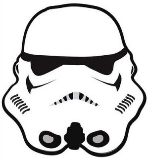 Star Wars Storm Trooper Shaped Rug / Play mat   Officially Licensed