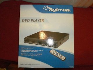 Digitron DVD Player Brand New  DivX, Xvid, +DVD, DVD R Playback