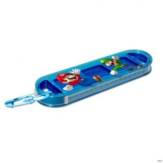 Newly listed DSi 3DS DS Lite XL   Blue Super Mario Sliding Game Case