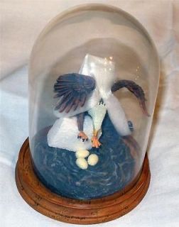 Franklin Mint Guardian of the Nest Bell Jar   By Ronald Van