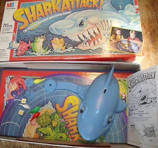 Milton Bradley Shark Attack game complete