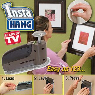 InstaHang Picture Hanging Tool 47pc set As Seen On TV 10lb Insta Hang