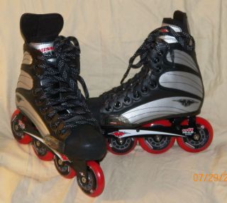 New Mission HE 500 Senior roller hockey skates