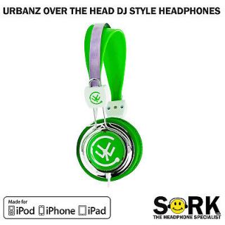 Urbanz Girls Boys Childrens Kids Over the Ear DJ Style Headphones