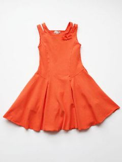 Eliane et Lena Little Girls Mandarine Jonquille Dress Spring 2013 Size