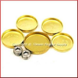 Brass Freeze Plugs Ford 272 292 312 Y Block Mercury Frost Expansion