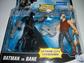 Batman The Dark Knight Rises Batman Vs Bane Figures Gotham City