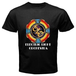 New ELECTRIC LIGHT ORCHESTRA ELO Music Mens Black T Shirt Size S 3XL