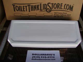 Unknown Brand Vintage Toilet Tank Lid 20 1/2 x 8 1/4