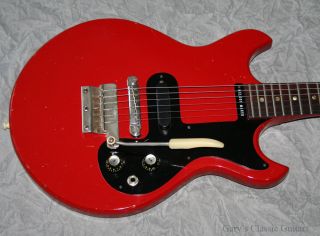 1965 Gibson Melody Maker Rare Cardinal Red (#GIE0597)
